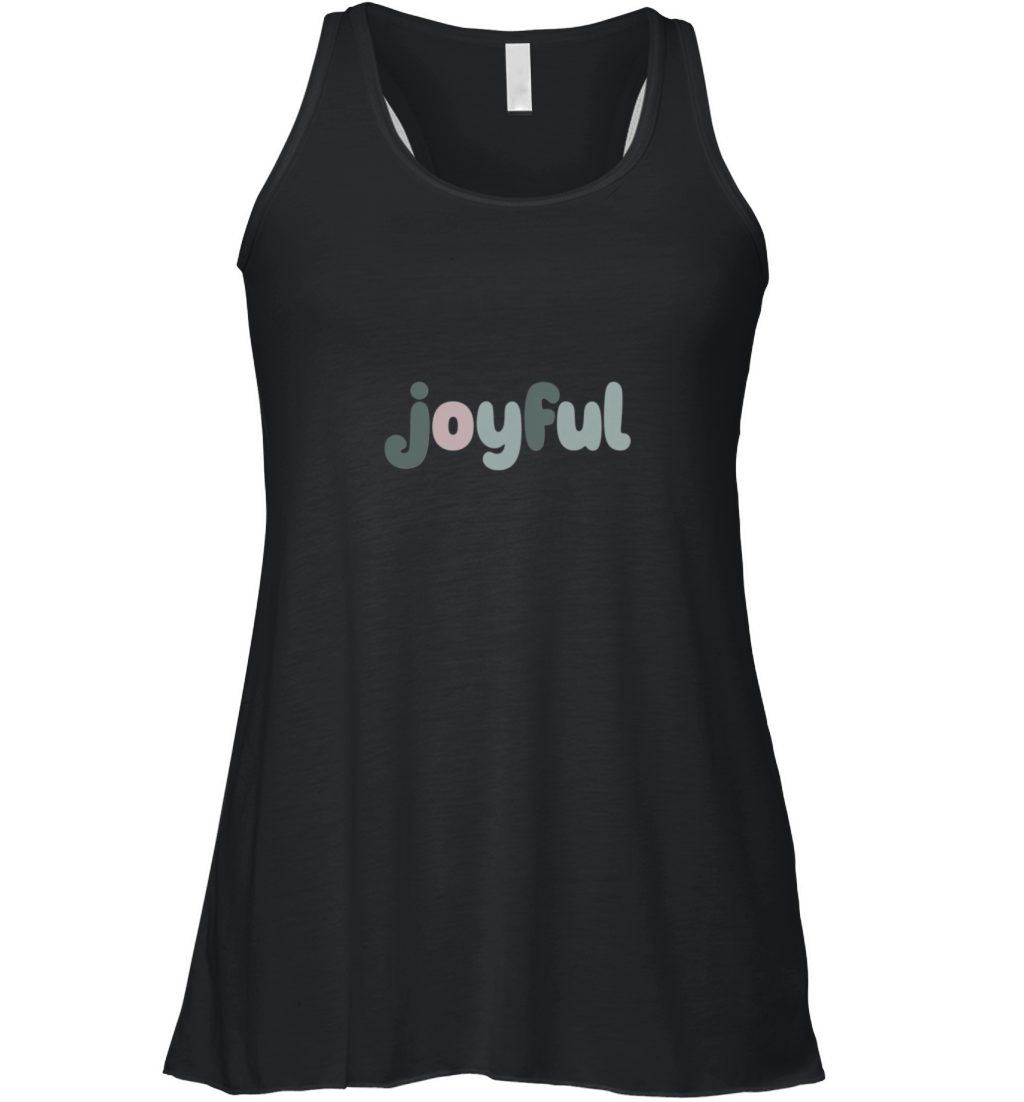 Joyful - Minimalist Women's Flowy Tank Top