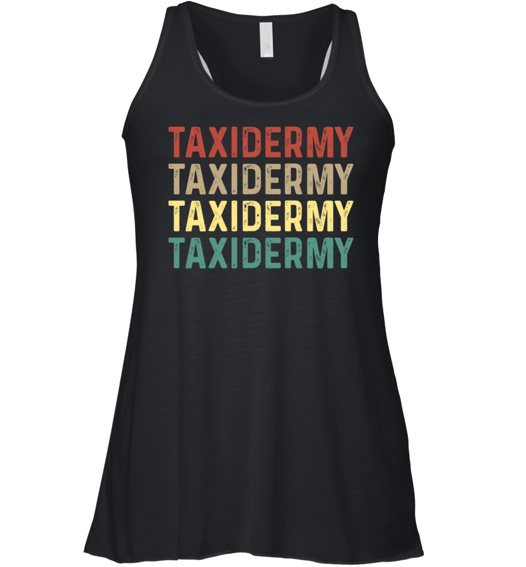 Taxidermy Mounting Lover Animal Stuffer Joke Women's Flowy Tank Top