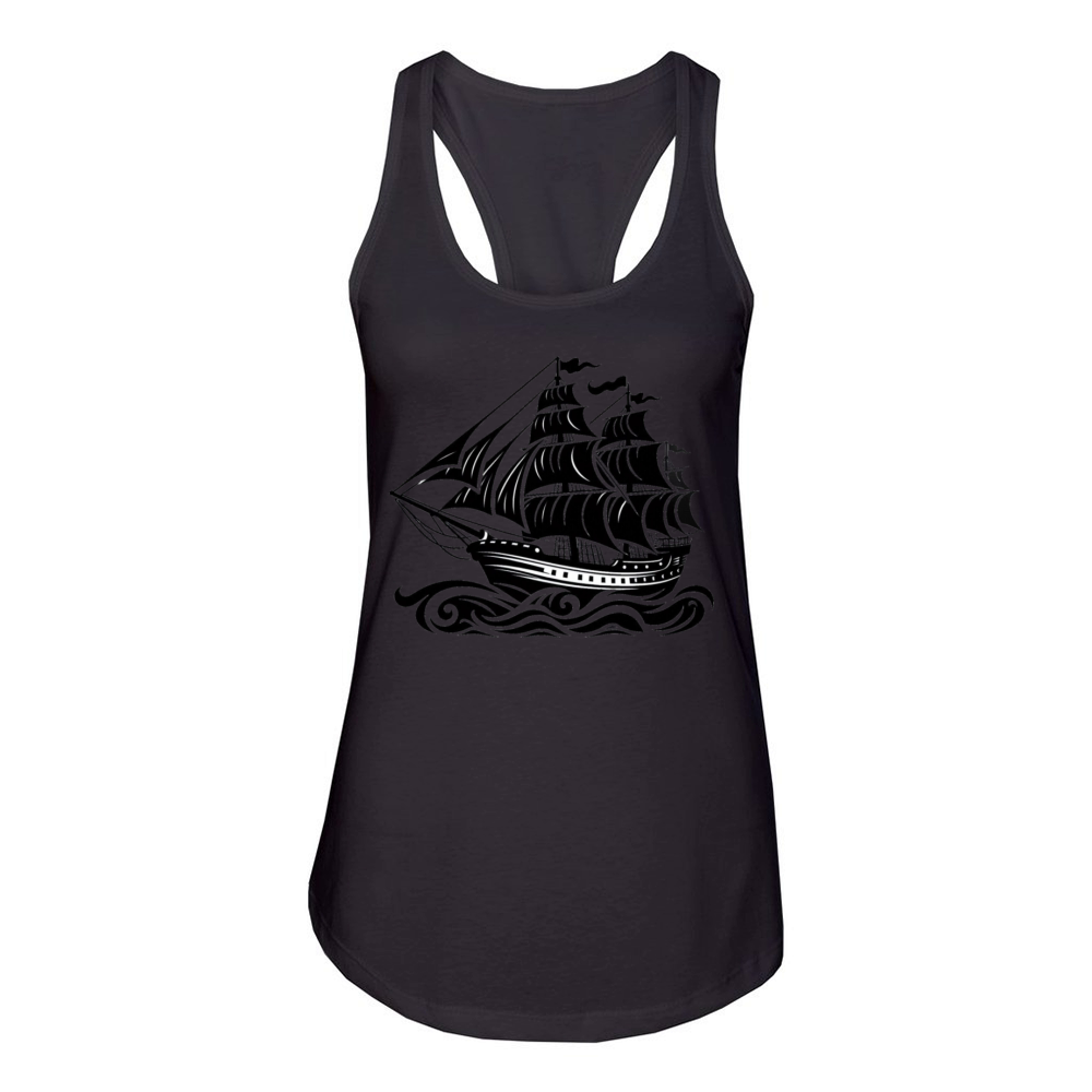 Nautical Elegance Women's Racerback Tank