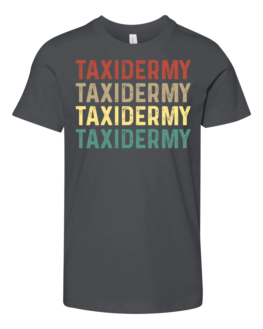 Taxidermy Mounting Lover Animal Stuffer Joke Youth Unisex Jersey Tee