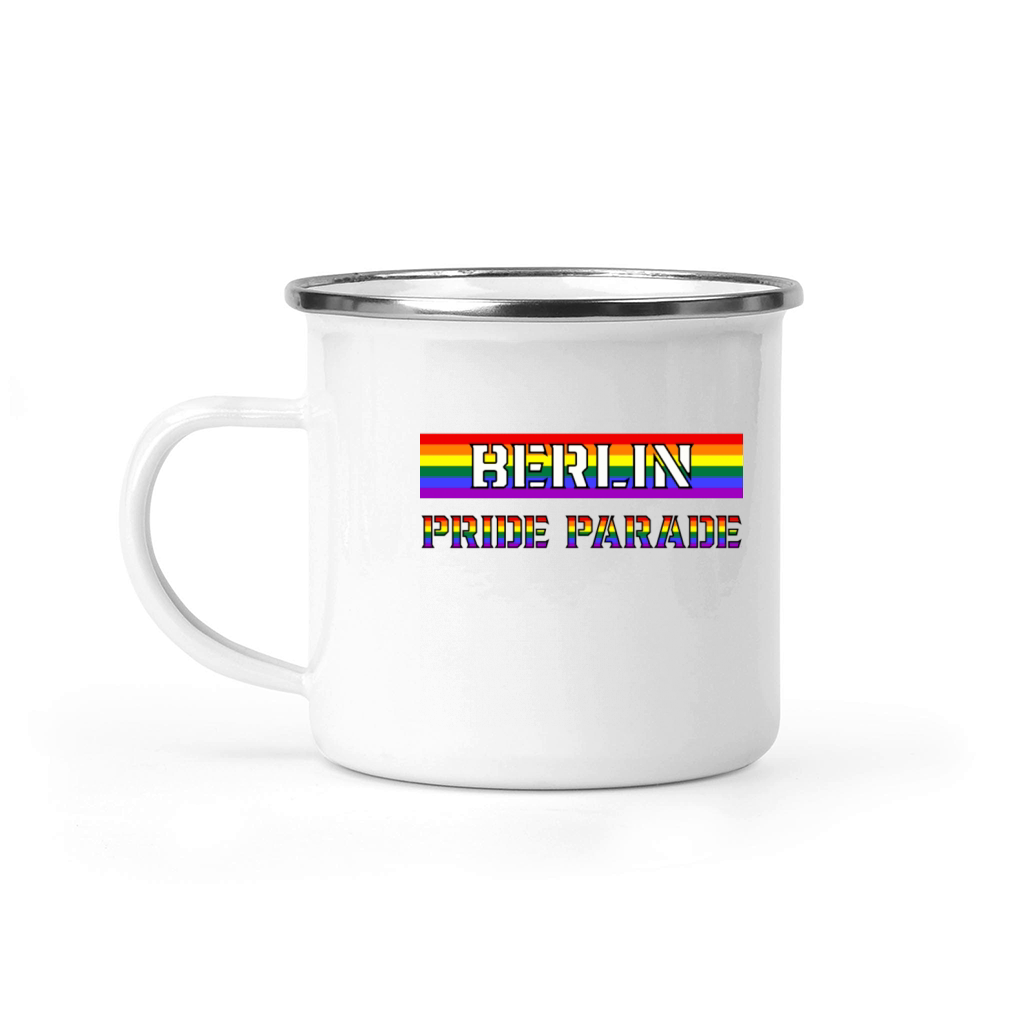 Pride Parade Berlin Camping Mug