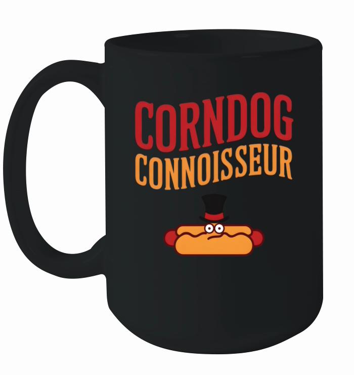 Corndog Connoisseur Ceramic Mug