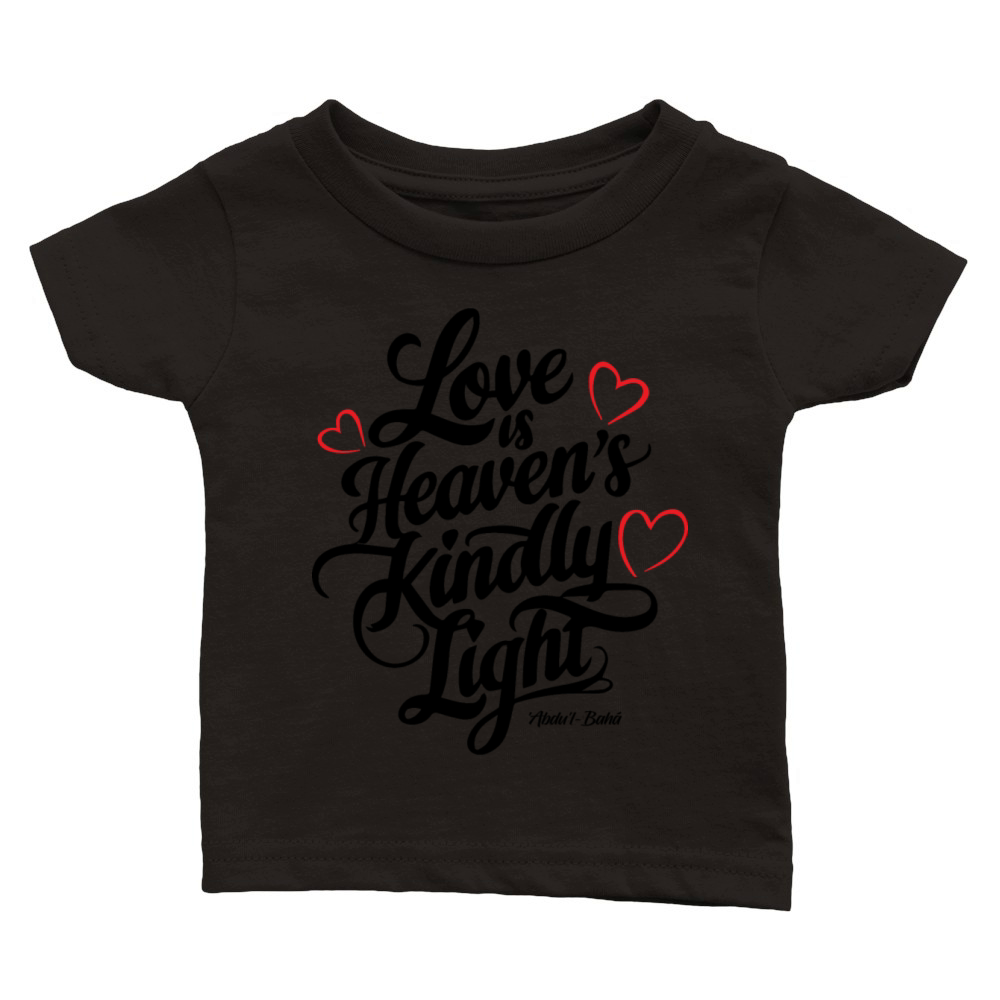 Love is Heaven’s Kindly Light - Bahai Faith Classic Baby Crewneck T-shirt