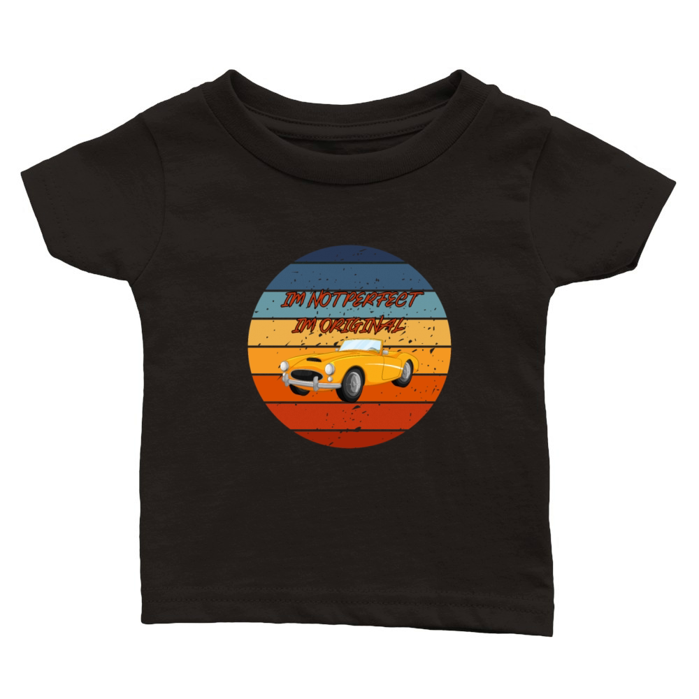 retro car Classic Baby Crewneck T-shirt