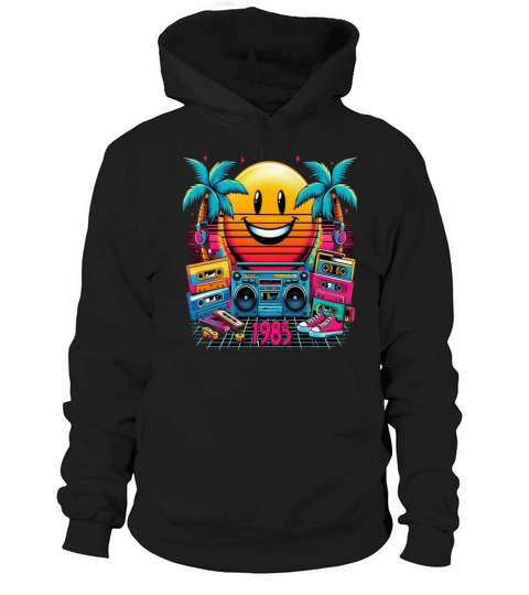 1985 vintage 80s Hoodie Unisex