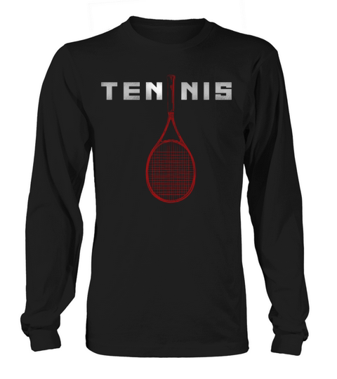 Funny Tennis Player Racket Tennis Long sleeved Unisex