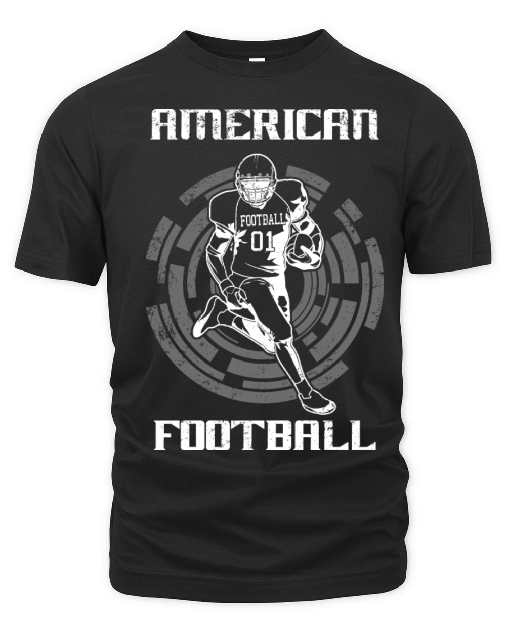 American Football Drawing Organic Unisex T-shirt