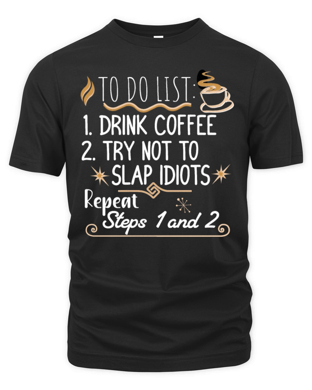 Drink Coffee Organic Unisex T-shirt