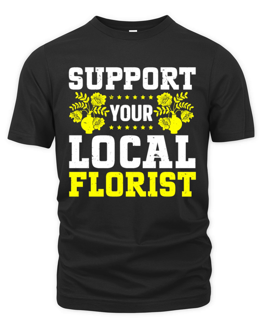 Florist Floral Flower Floristry Organic Unisex T-shirt