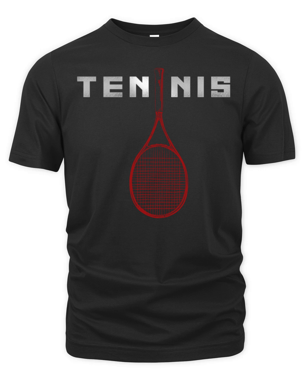 Funny Tennis Player Racket Tennis Organic Unisex T-shirt