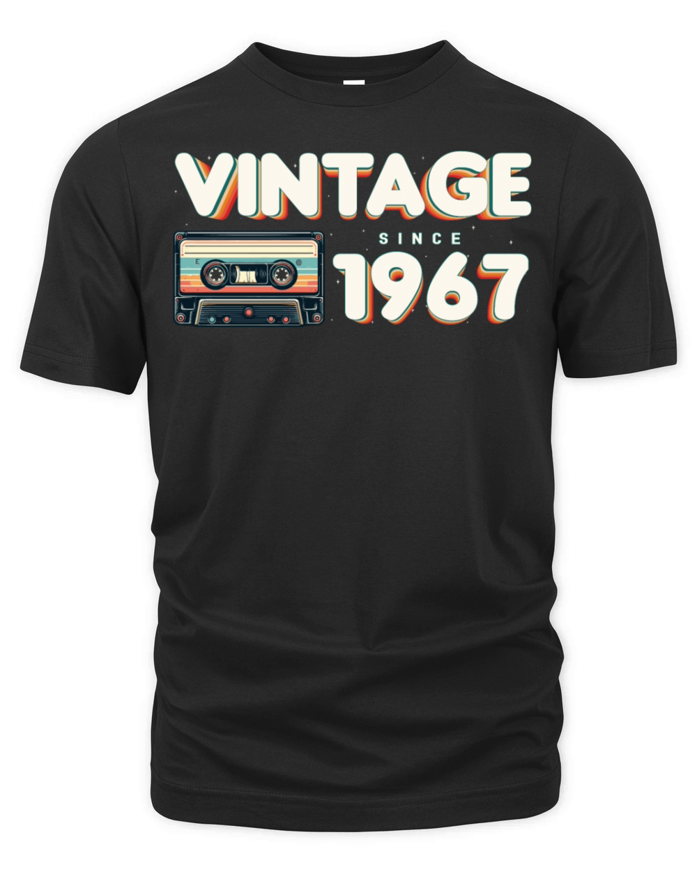 Retro Vintage 1967 Nostalgic Birthday Men Women Organic Unisex T-shirt
