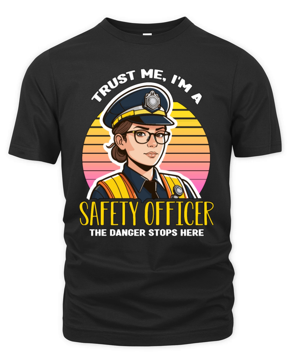 Safety Officer Trust Me Im A Safety Manager Organic Unisex T-shirt