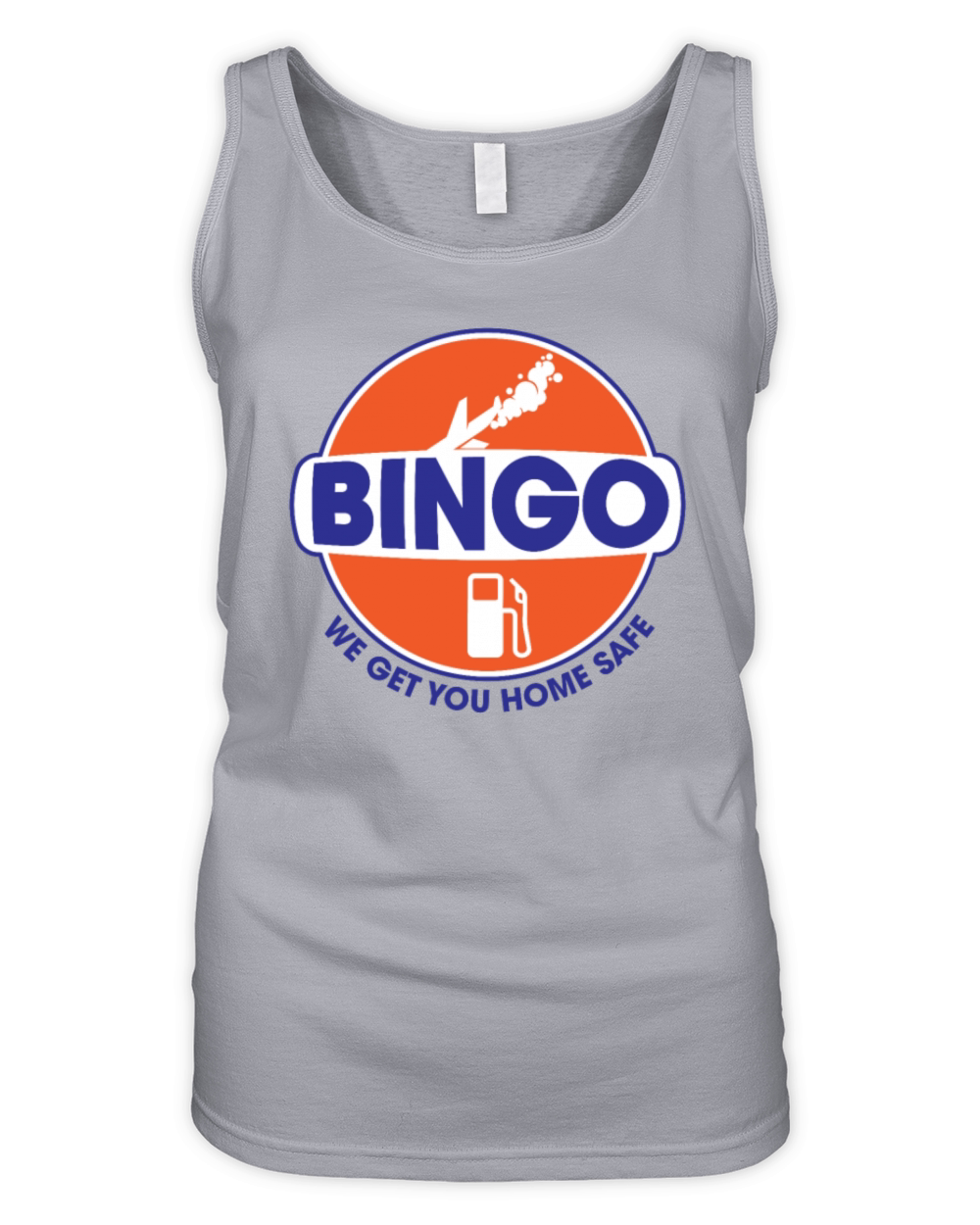 Bingo Fuel Airplane Airline Pilot Humor Bingo Fuel Organic Women's Tank Top