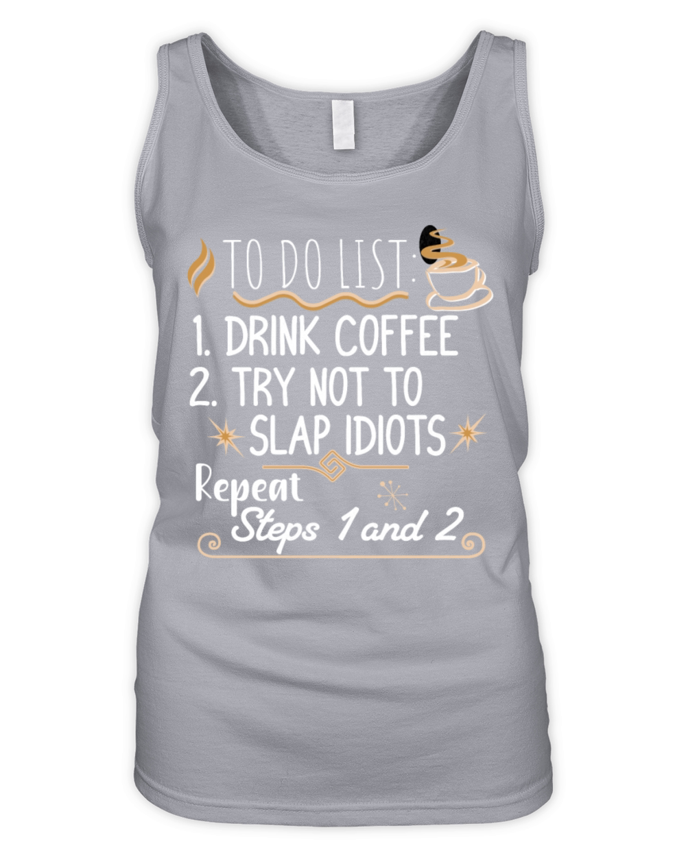 Drink Coffee Organic Women's Tank Top