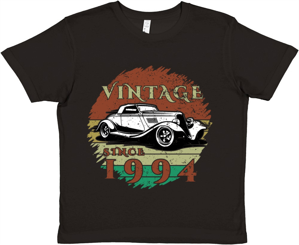 30th birthday Classic Car - Vintage since 1994 Premium Kids Crewneck T-shirt