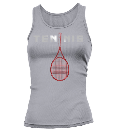 Funny Tennis Player Racket Tennis Tank top Woman