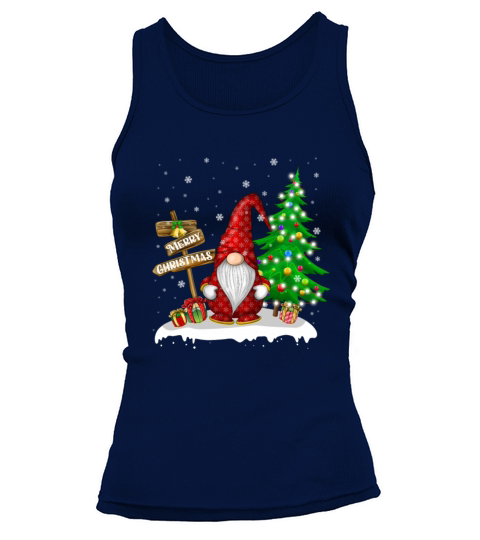 Merry Christmas Gnome Family Christmas Tank top Woman