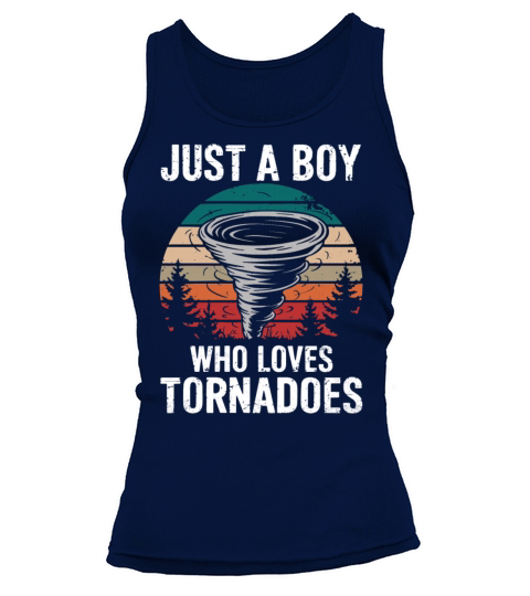Tornado Lover Vintage Sunset Weather Enthusiast Tank top Woman