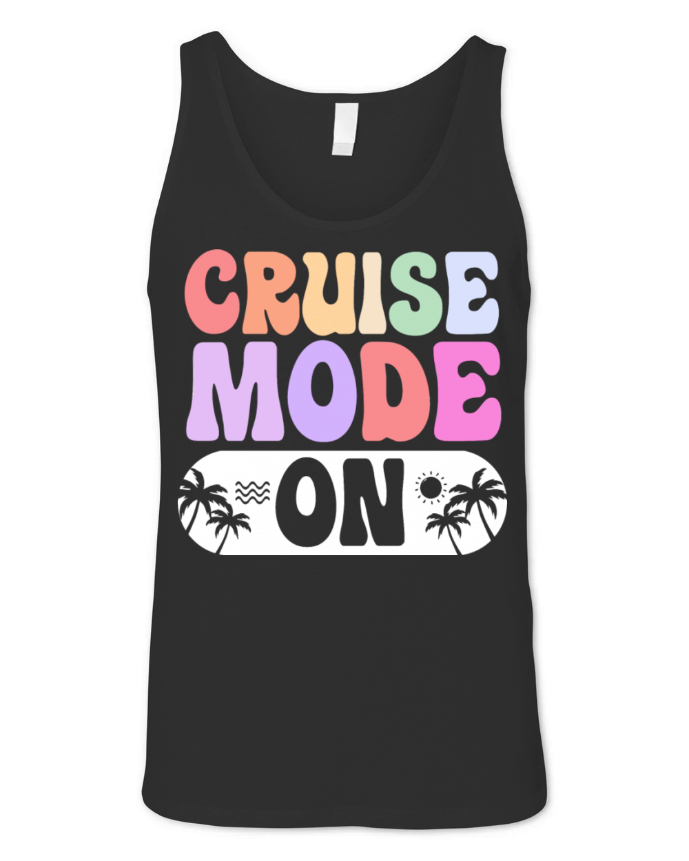 Family Trip Summer Vacation Sister Cruise Mode On Unisex Jersey Tank