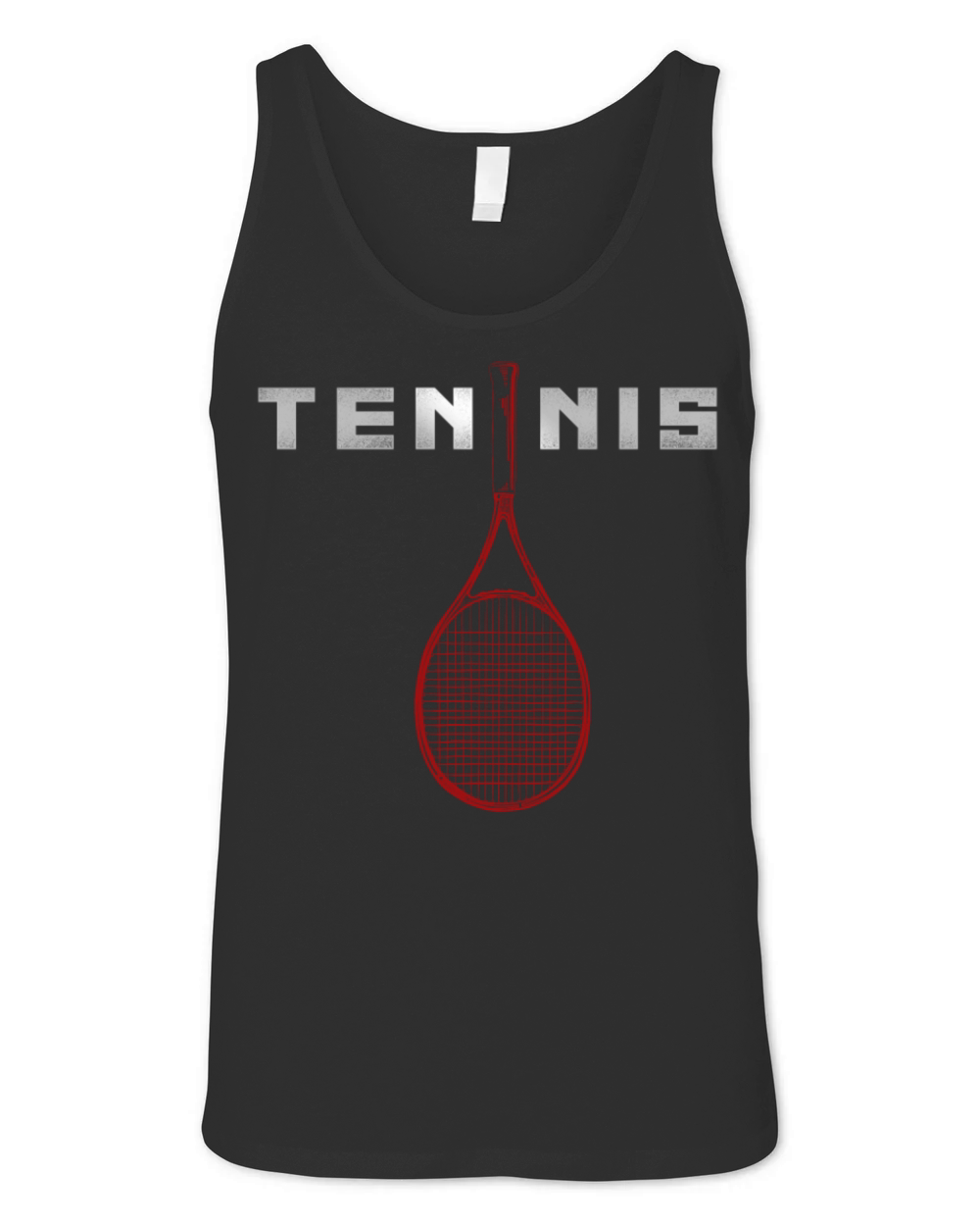 Funny Tennis Player Racket Tennis Unisex Jersey Tank