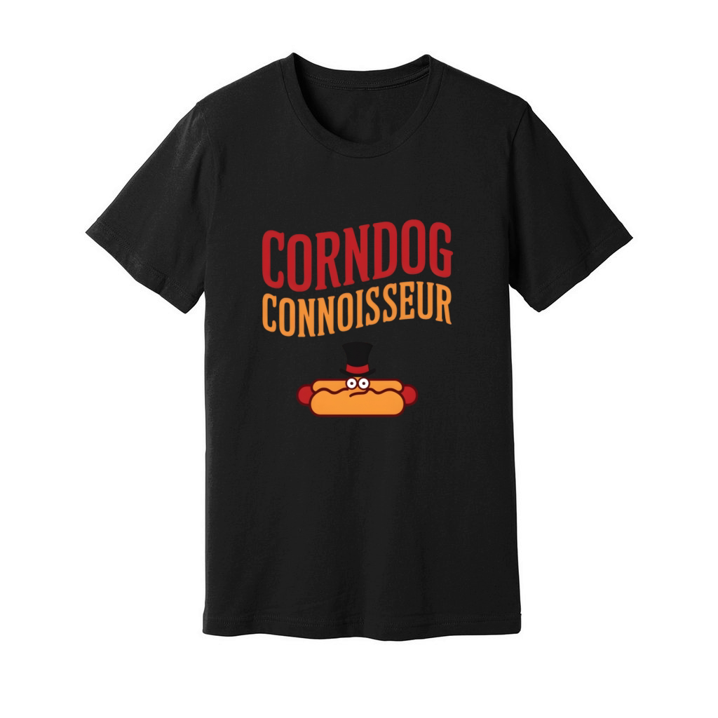 Corndog Connoisseur Unisex Jersey Tee