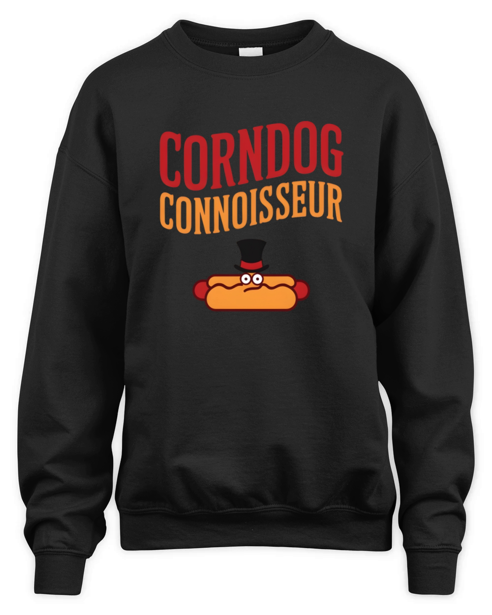 Corndog Connoisseur Unisex Premium Crewneck Sweatshirt