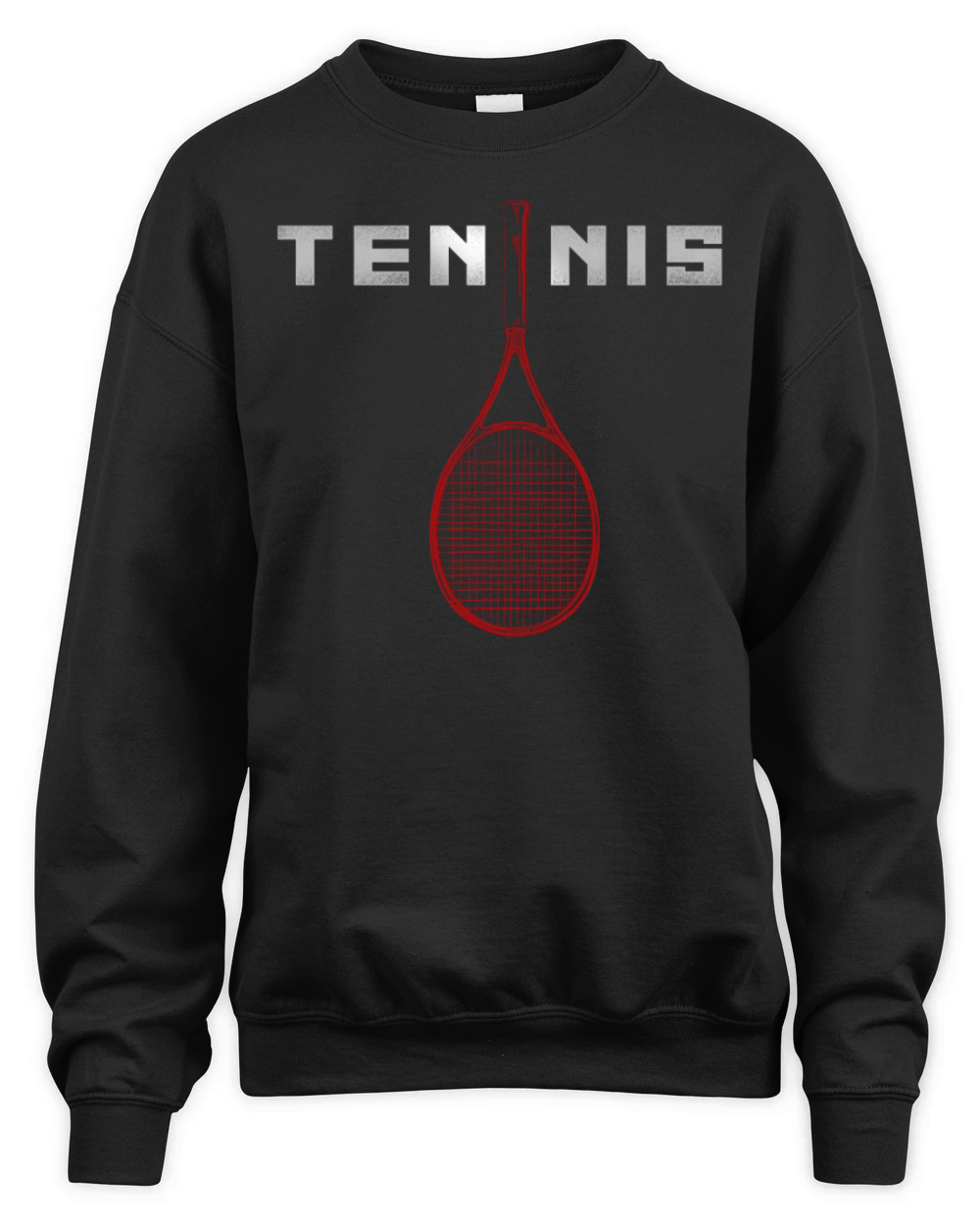 Funny Tennis Player Racket Tennis Unisex Premium Crewneck Sweatshirt