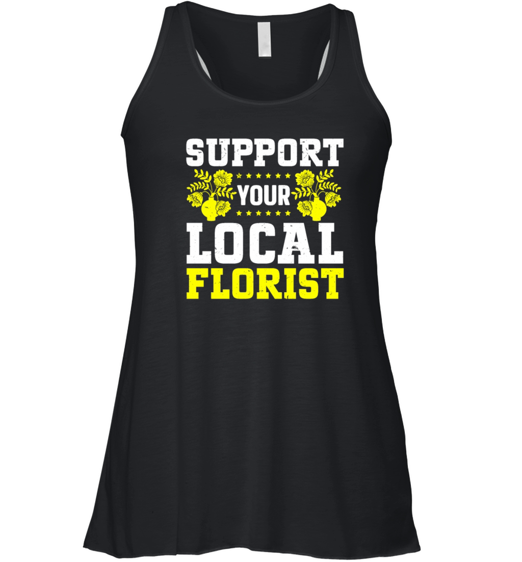 Florist Floral Flower Floristry Women's Flowy Tank Top
