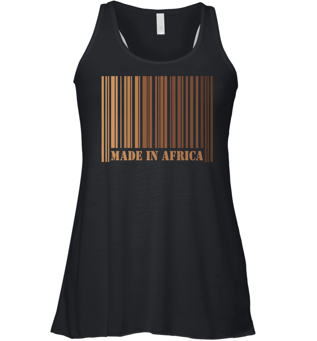 Melanin Barcode Made in Africa Apparel Women's Flowy Tank Top