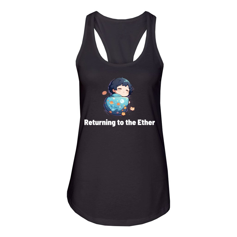 Returning to the Ether Sleep tee Women's Racerback Tank