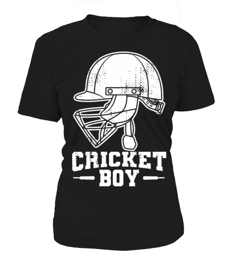 Boy Who Plays Cricket Women's T-Shirt