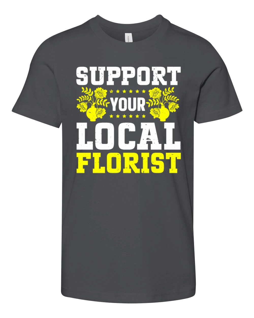 Florist Floral Flower Floristry Youth Unisex Jersey Tee