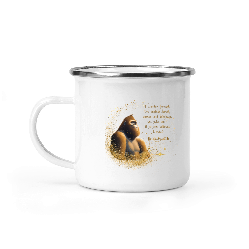 Bo daSquatch existential crisis Camping Mug