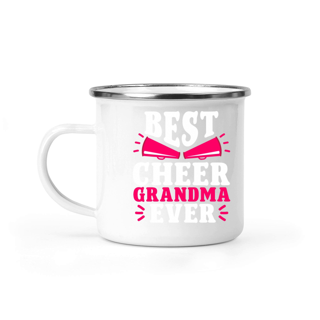 Cheerleading Cheerleader Base Flyer Camping Mug