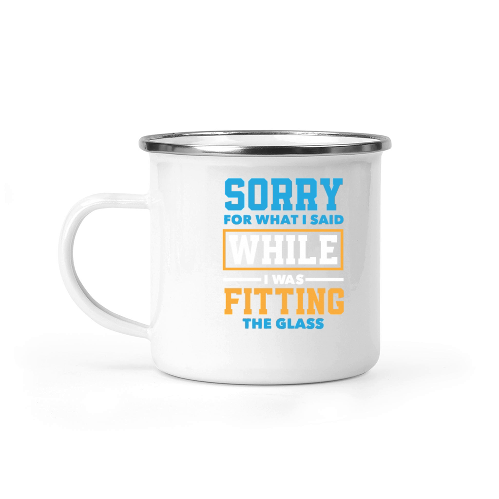 Funny Glazier Gift Camping Mug