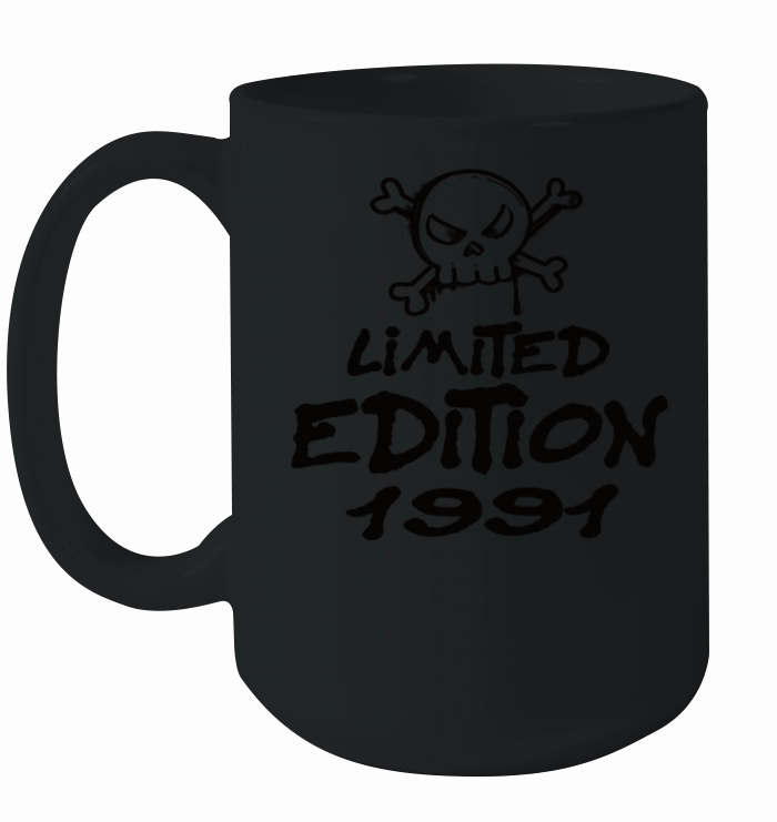 Limited Edition 1991 Birthday 1991 Born Ceramic Mug