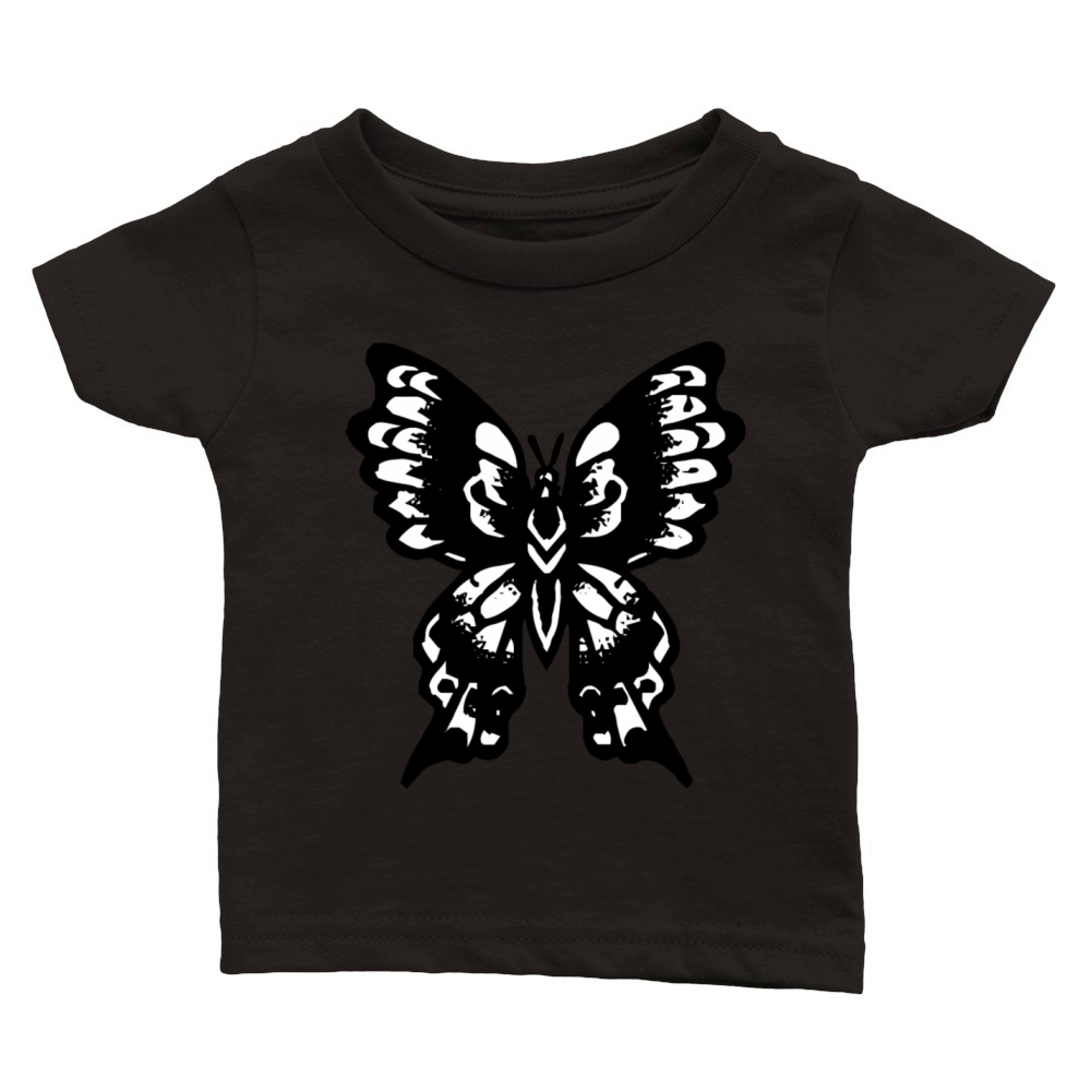 Vintage Butterfly Classic Baby Crewneck T-shirt
