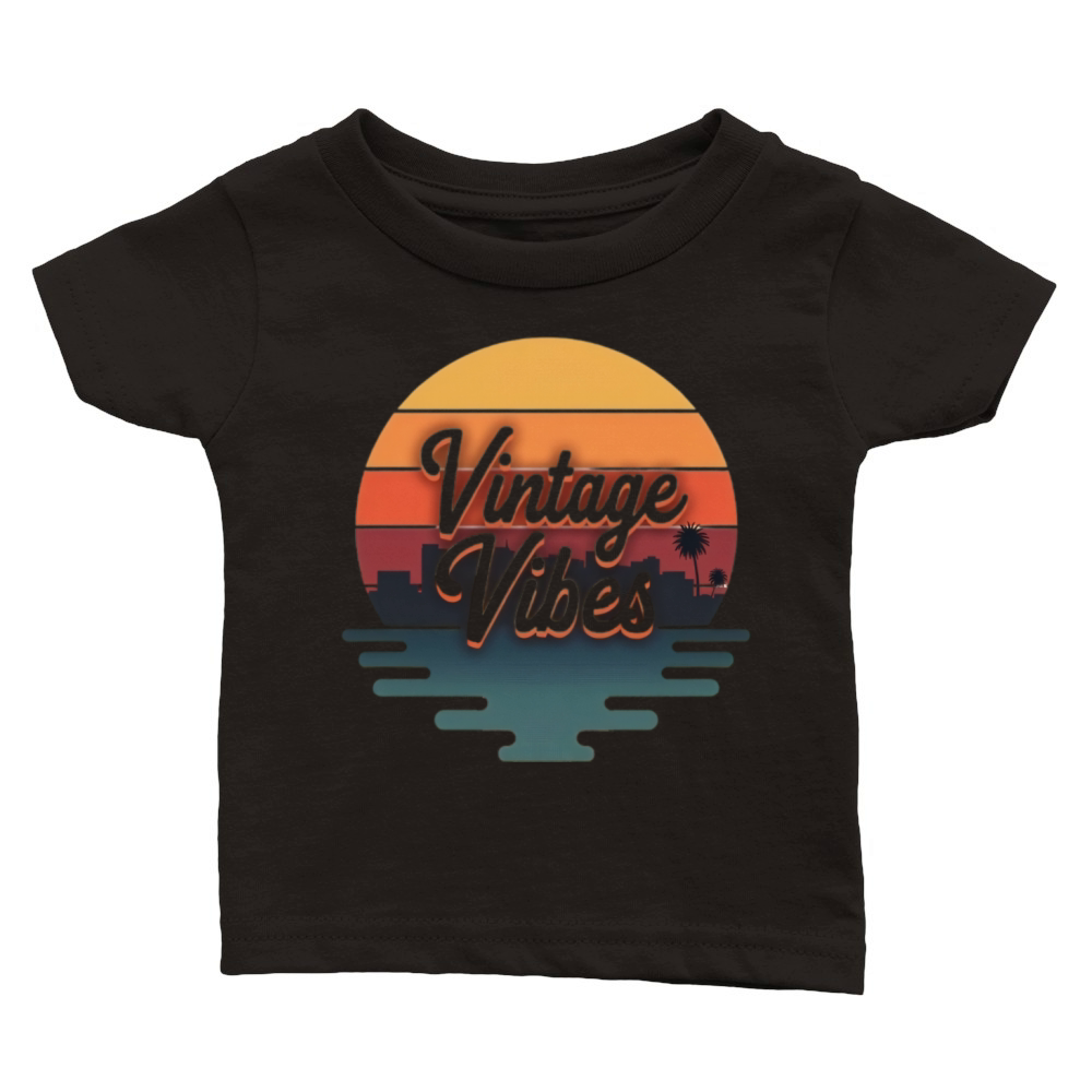 Vintage Vibes Classic Baby Crewneck T-shirt