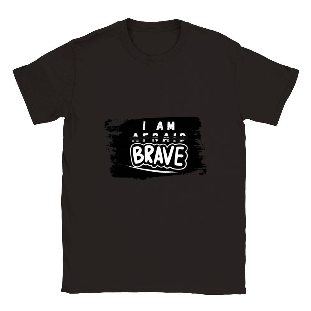 I Am Brave Classic Kids Crewneck T-shirt
