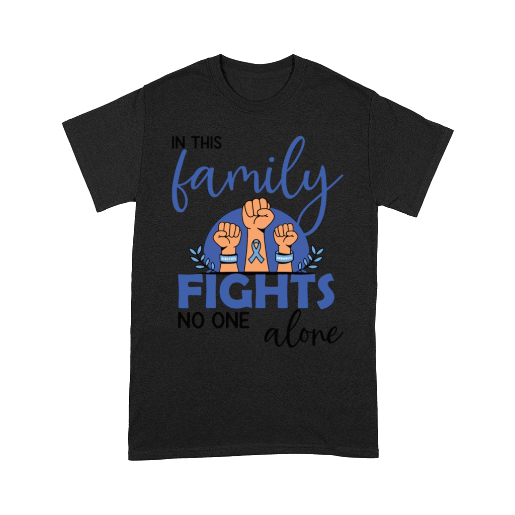 Family Diabetes Support Comfort T-shirt