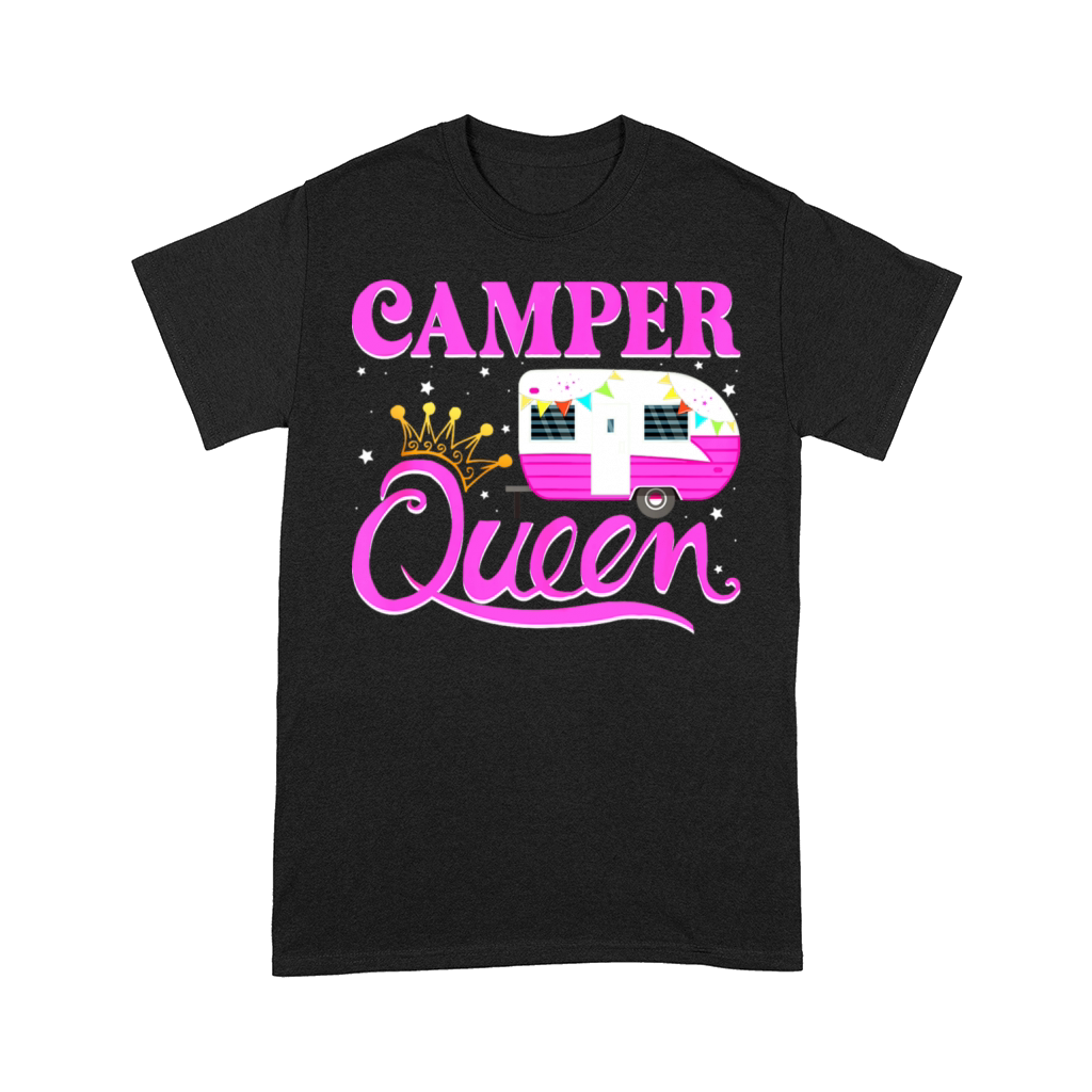 Outdoor Camping Nature Adventure Camper Queen Comfort T-shirt