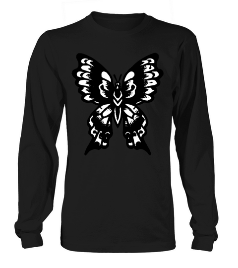 Vintage Butterfly Long sleeved Unisex