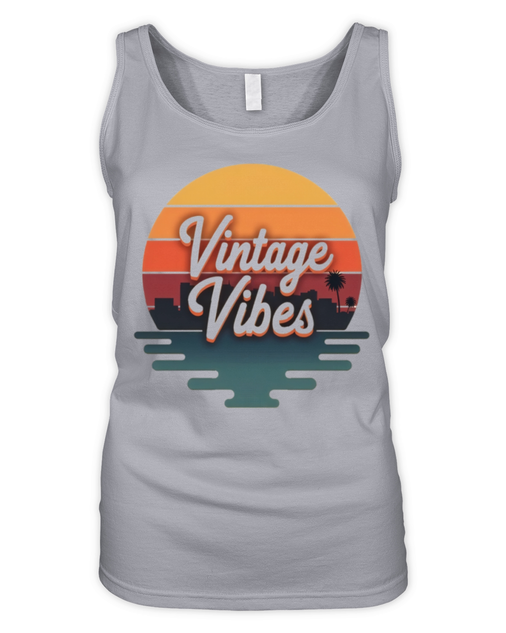 Vintage Vibes Organic Women's Tank Top