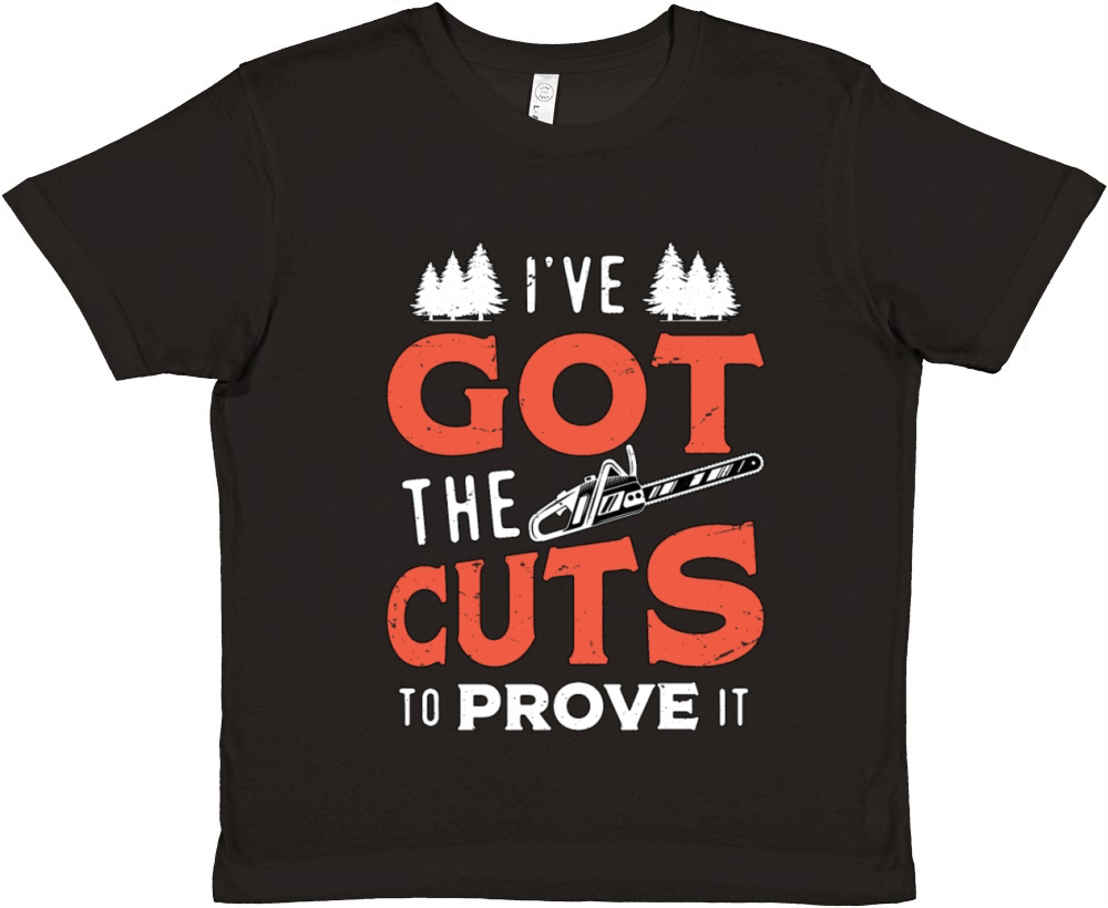 Tree Surgeon Ive Got The Cuts Arboriculturist Premium Kids Crewneck T-shirt
