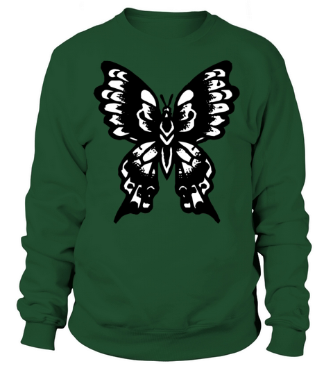 Vintage Butterfly Sweatshirt Unisex