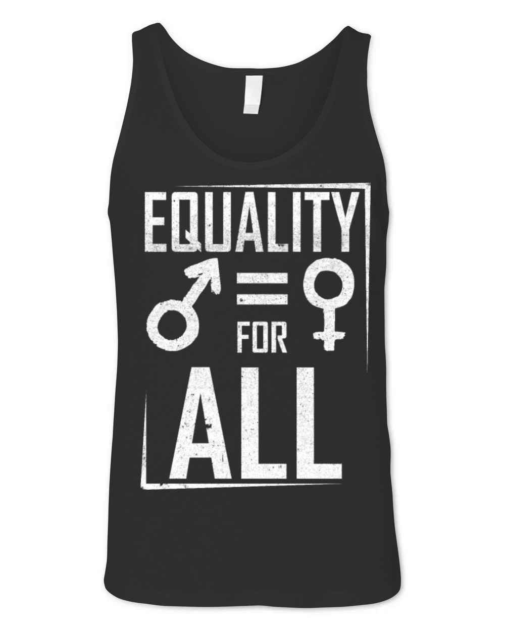 Equality for All - Retro Vintage Gay Rights Unisex Jersey Tank