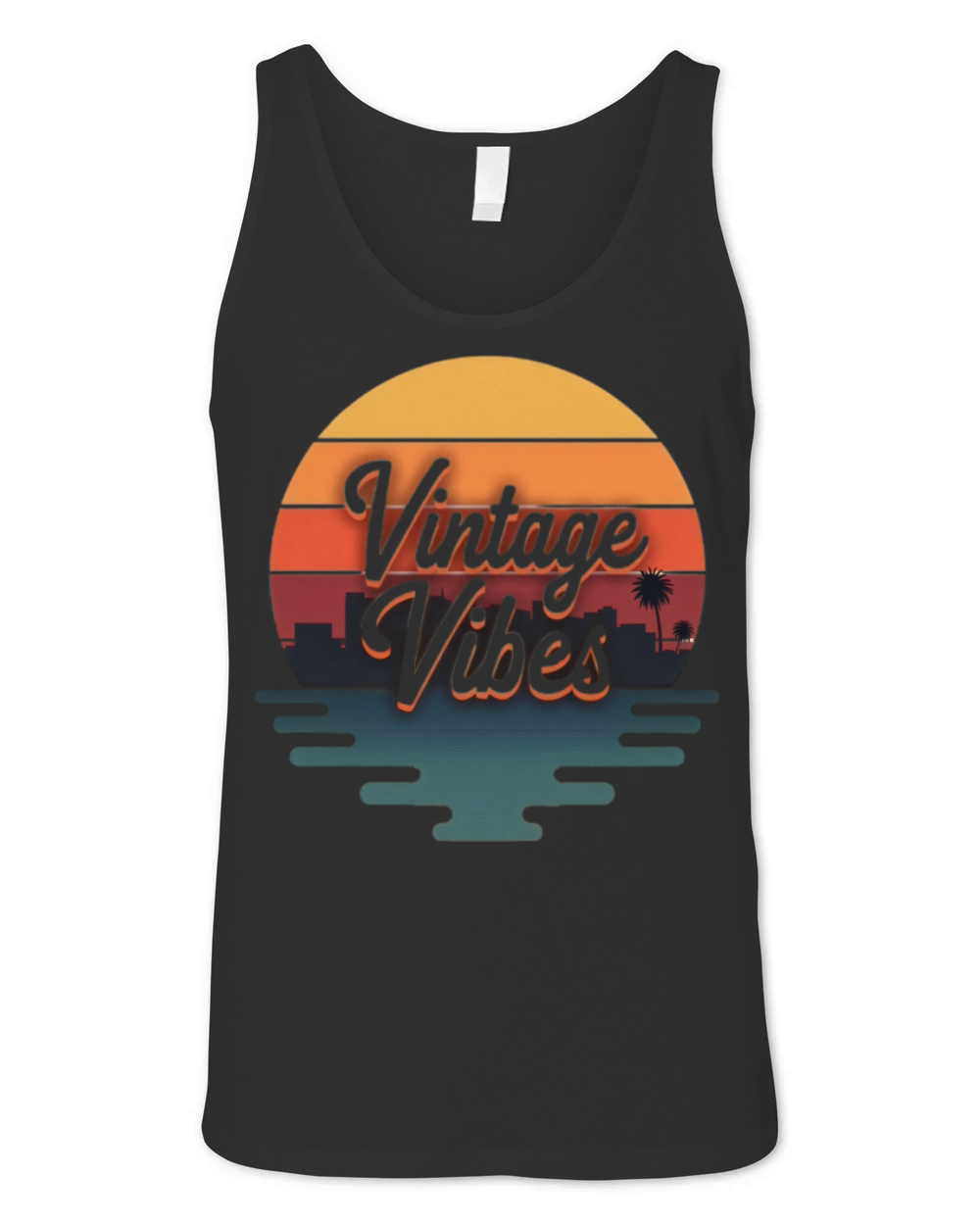 Vintage Vibes Unisex Jersey Tank