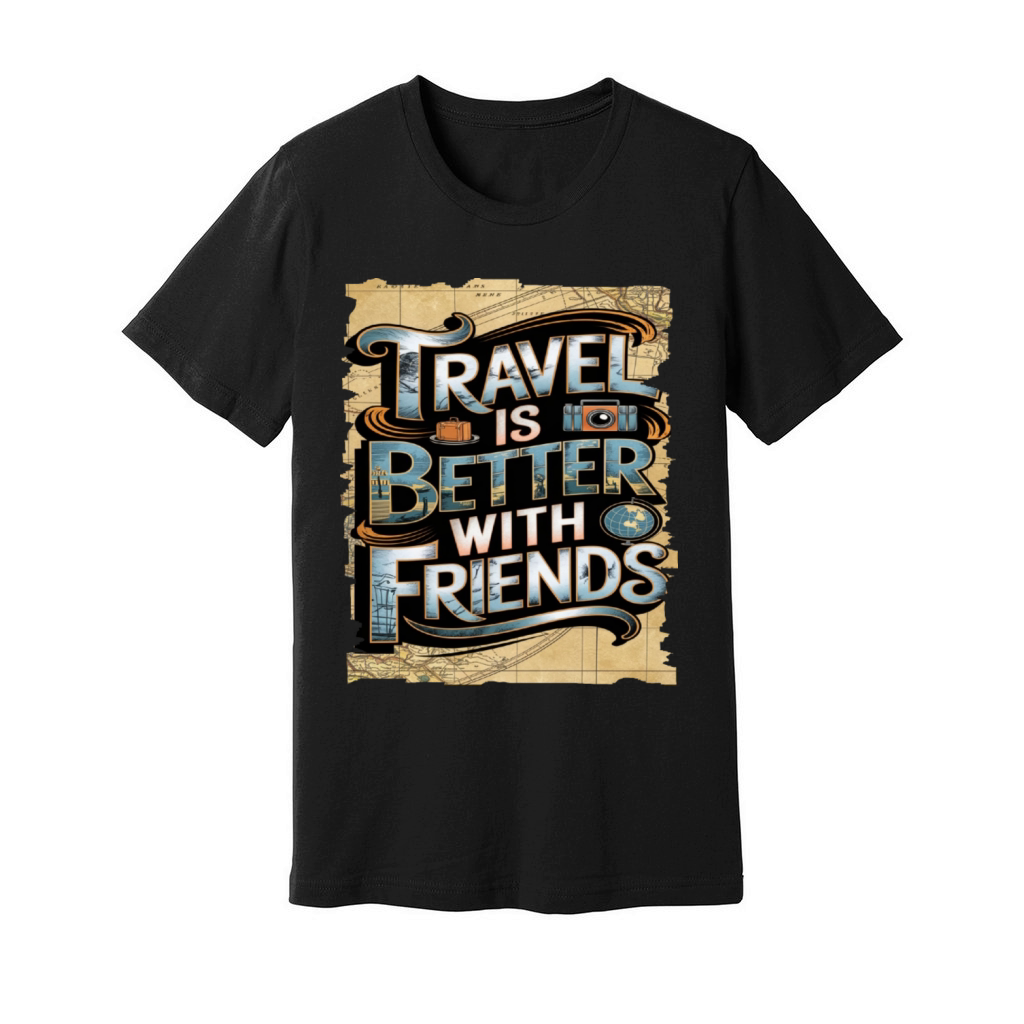 Travel Quote to get inspired N21 Unisex Jersey Tee