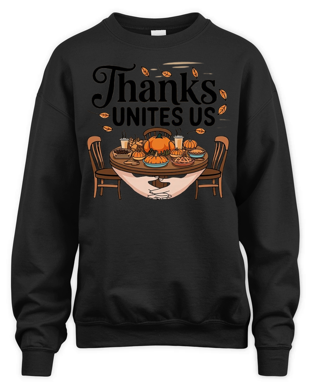 Gratitude unites us Unisex Premium Crewneck Sweatshirt