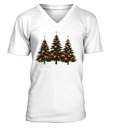 Merry Christmas V-Neck T-shirt